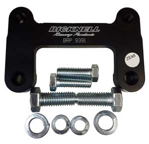 caliper flat mount