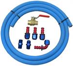 FUEL LINE KIT #10 ALUMINUM   (BLACK)