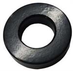 Flat  Alum. Spacer 1^ x 1/2'' ID x 1/4'' LONG (BLACK)