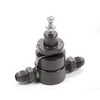 Fuel Bypass Valve, Low-Speed, Buna-N Diaphragm, 6 AN x 6 AN, Alum. Gray