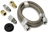 Gauge Line Kit, 4 AN, 4 ft, 4 AN Female to 4 AN
