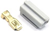 HEI White Wire Terminal, Insulated, Female, 1 Wire