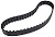 HTD Drive Belt, 656 mm L, 20 mm Wide, 8 mm Pitch