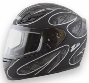 Helmet, FS-8 Silver Graphic, DOT / Snell M2015,