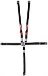 L & L 2^ 5PT HARNESS BLACK SEAT BELT SET