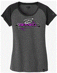 LADIES GREY/BLACK SHIRT - X SMALL