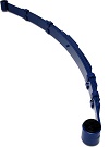 Leaf Spring, Multi-Leaf, 6.500 in Arch, 225 lb/in