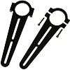 MIRROR  BRACKETS 1-1/2 PAIR