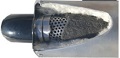 MUFFLER, 8^ x 4^ DIA. CASE, 2^ IN x  2-1/4^ OUT