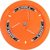 Mud Cover, Vented,, Plastic, Orange