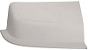 Nose, D2X, Passenger Side,  White, Dirt Late Model