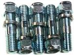 PKG. OF 5 - 7/16^  DRIVE FLANGE STUD/NUT  KIT