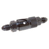 Quick Disconnect, 3 AN, Complete, Alum, Black Anodized, Ea