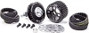 SBC Pulley Kit, HTD, Aluminum