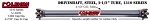  STEEL DRIVESHAFT 2-1/2 X 38^ D.O.M. steel tubing, forge