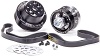 Small Block Ford Pulley Kit, 5 Rib Serpentine