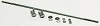 THROTTLE ROD KIT W/ 18^ SOLID ROD