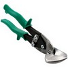Tin Snips Right Cut, 1-1/4^ Long Blades, 9-1/4^ Green