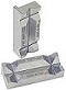 Vise Jaw Inserts - (2 Pcs.) - Aluminum