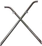WELDED FRONT FLOOR X HOCKEY STICK STYLE