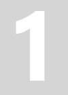 WHITE  6 INCH NUMBER - # 1