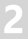 WHITE 6 INCH NUMBER - # 2