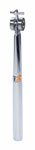 Wing Post, Top, Roller, 12 in Long, Chrome
