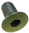 ZINC FLAT HEAD BOLT, 1/2^-20  F. x 1^