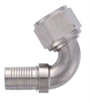 -8 120º HS-79 Hose End - Aluminum - Super Nickel P