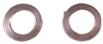 Pkg.2 ALUM. Crush Washers 7/16^ ID. x .685 OD.