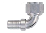 -8 90º HS-79 Hose End - Aluminum - Super Nickel Pl