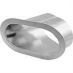 Exhaust Shield Oval Dual Angle Exit