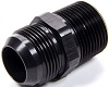 Adapter, -16 Flare to 1^ NPT - Aluminum - Black An