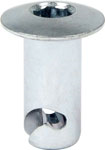 Quick Turn Fastener, Hex Drive, 5/16 x 0.550^