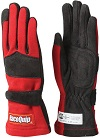 2-LYR SFI-5 GLOVE XLG RED