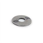 Bump Stop Washer, B Series, 1.85 in OD, 0.635 in ID, 0.085 in Thick, Steel, Zinc