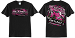BLACK / PINK T-SHIRT - MEDIUM