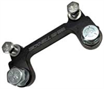 FRONT CALIPER MOUNT with HARDWARE (BLACK)