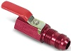 FUEL SHUTOFF 1/2^ AN10 FITTING (Red Anodize)