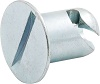 Flush Taper Head Fasteners 7/16 x .550^  10pk Steel