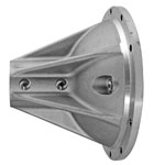 Side Bell, 10^, Left side, 6-Rib, Aluminum