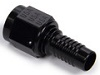 -6 Straight HS-79 Hose End - Aluminum - Super Nick Plated