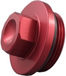 AN20 1-5/8^ x 12 TPI  INSPECTION PLUG  (RED)