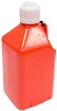 5 GALLON UTILITY  JUG   - ORANGE -