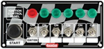 Switch Panel, 6 Toggles / 1 Momentary Button