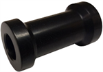 ALUM SPACER 1/2'' ID FLAT x 1-7/8'' LONG BLACK