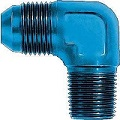 Fitting - Adapter - 90 Degree - 8 AN Male to 1/2^