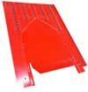 ALUMINUM HOOD BASE-SHORT SCOOP XRED