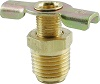 Petcock, 1/4 in NPT Threads, Brass, Each