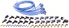 Blue Max Ignition Wire Set - Blue